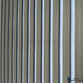 3 Sided Grey Oak Acoustic Slat Wall Panel – Grey Felt | 240 × 60 cm