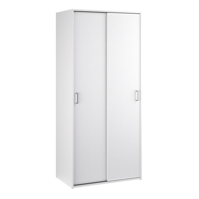 Space 2 Sliding Doors Wardrobe – Compact & Stylish Storage Solution