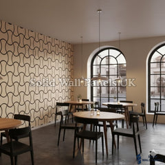 Acoustic Decorative Wall Panel – Oak Finish 61 × 61 cm (12 Pieces) | Solid Wall Panels UK