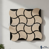 Acoustic Decorative Wall Panel – Oak Finish 61 × 61 cm (12 Pieces) | Solid Wall Panels UK