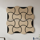 Acoustic Decorative Wall Panel – Oak Finish 61 × 61 cm (12 Pieces) | Solid Wall Panels UK