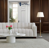 Astoria 3 Seater Sofa – Oatmeal Boucle Fabric | Premium Comfort & Luxury