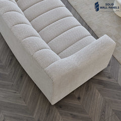 Astoria 3 Seater Sofa – Oatmeal Boucle Fabric | Premium Comfort & Luxury