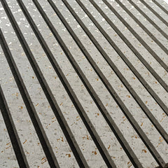 Beige Gold Dot Acoustic Wall Panel – 2400x600mm | Premium Soundproof