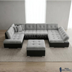 Bergen U Shape Sofa Bed with Storage – Large 6 Seater Corner Sofa Bed UK