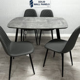 Boston Dining Table with 6 Chairs | Modern Dining Set