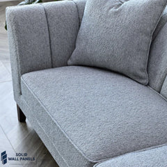 Cooper 3 Seater Sofa in Dolphin Boucle | Mid-Century Modern Design