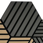 Dark Grey PVC Hanging Wall Panel - Modern & Lightweight for UK Homes & Offices