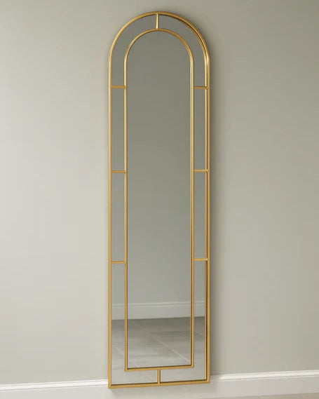 Decorative Gold Full-Length Wall Mirror – 60 x 180 cm