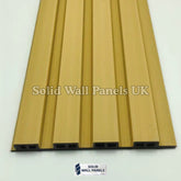 Exterior WPC Wall Panels – Oak | Weatherproof Outdoor Wall Cladding | Solid Wall Panels UK