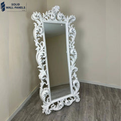 Gabrielle Mirror White 90×190 cm | Luxury Full-Length Mirror