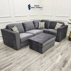 Hudson 4 Piece Corner Sofa – Modular Fabric Corner Sofa UK