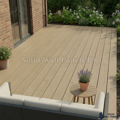 Khaki WPC Decking Board – 290cm (4 pieces) | Outdoor Composite Decking – Low Maintenance & Slip Resistant