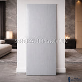 Kitchen & Bathroom PVC Wall Panels – Dark Grey (60 × 240 cm) | Solid Wall Panels UK