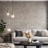Kitchen & Bathroom PVC Wall Panels – Grey Marble Effect (60 × 240 cm) | Solid Wall Panels UK