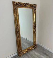 Large Paris Mirror 103×204 cm | Gold White Silver Champagne
