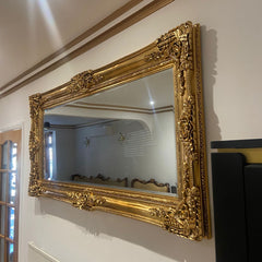 Large Paris Mirror 103×204 cm | Gold White Silver Champagne