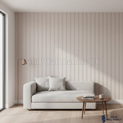 Light Grey PVC Interior Wall Panels – Seamless Decorative Wall Panelling 240cm (8 Pieces)