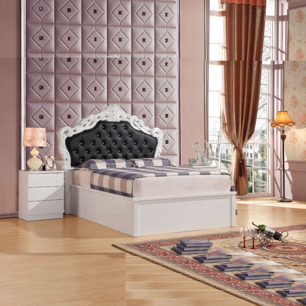 Luxury Italian High Gloss Rugby Bed – Fast UK Delivery