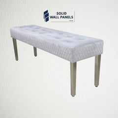 Majestic Bench – Modern Luxury Velvet Seating | Solid Wall Panels