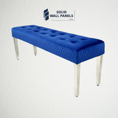 Majestic Bench – Modern Luxury Velvet Seating | Solid Wall Panels