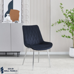 Modern Design Mortiz Velvet Dining Chair | 4 Colours Available