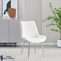 Modern Design Mortiz Velvet Dining Chair | 4 Colours Available