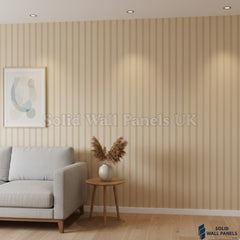 Oak PVC Interior Wall Panels – Seamless Wood Effect Wall Panelling 240cm (8 Panels per Pack)