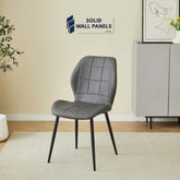 Oliver PU Leather Dining Chair | Black, Grey, White | Modern Design