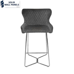 Osaka Bar Stool – Premium Luxury Modern Velvet Seating | Set of 2