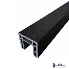 Premium Black Composite Fence Panels | UV Resistant Low Maintenance Garden Fencing