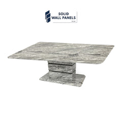 Roseberry Marble Effect Dining Table – 160cm Luxury Modern Design
