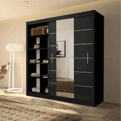 LISBON BLACK WARDROBE