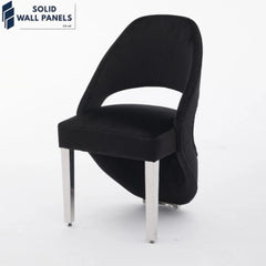 Modern Design Santorini Dining Chair with Silver Legs