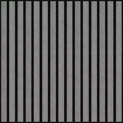 Square Acoustic Wood Wall Panels - Ash Grey 60cm x 60cm (4 Pieces) | Fast UK Delivery