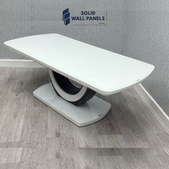 Texas Coffee Table – Modern Gloss Finish in Black, White & Grey