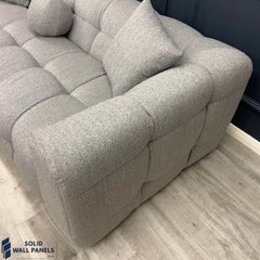 The Grey Bubble Bouclé 3 Seater Sofa – Luxurious Comfort & Premium Design