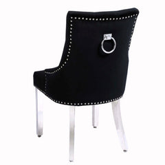 Valencia PU Leather Dining Chairs in Chrome Legs - Set of 2 | 5 Colours