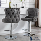 Valentino Velvet Bar Stool – Premium Luxury Modern Design