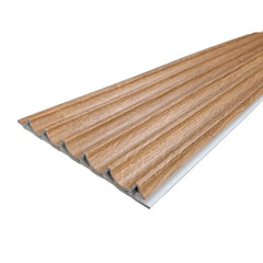 WPC Wave Style Wood Effect Waterproof Wall Panels – Light Oak