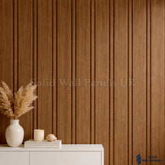 Walnut PVC Interior Wall Panels – Seamless Wood Effect Wall Panelling 240cm (8 Panels per Pack)