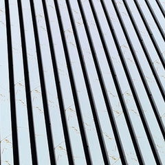 White Gold Marble Acoustic Wall Panel – 2400x600mm | Premium Soundproof