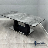 Zermatt Grey Ceramic Marble Coffee Table – Modern Luxury Living Room