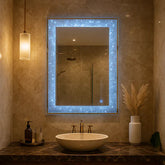 ecorative Sparkle LED Bathroom Mirror | Fast UK Delivery