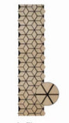 Acoustic Blocks Wall Panel - Natural Oak  (60×240 cm) | Soundproofing & Fast UK Delivery 