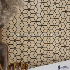 Acoustic Blocks Wall Panel – Natural Oak 60×240 cm (Pack of 4) | Solid Wall Panels UK