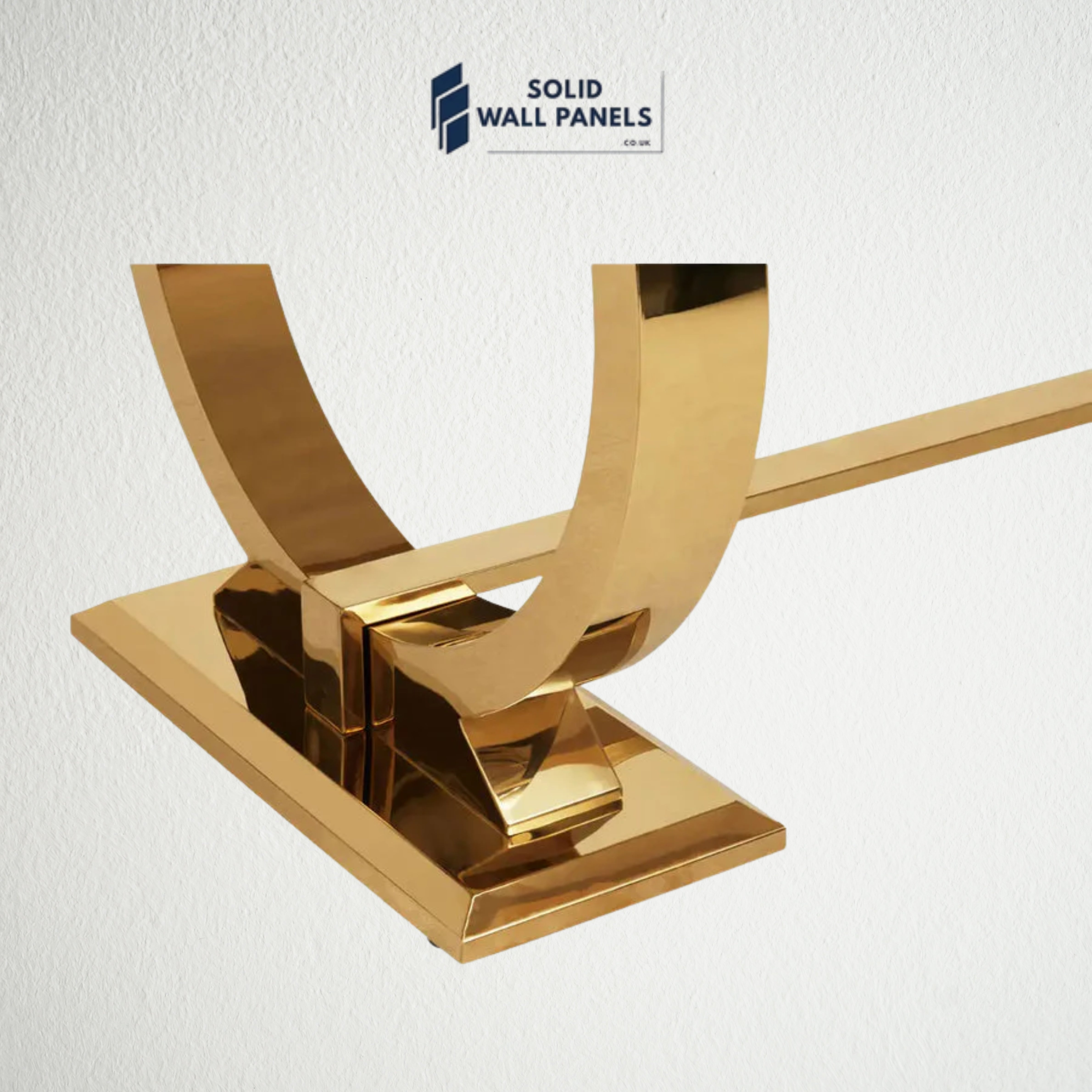 Arianna Kata Gold & White Marble Coffee Table – Luxury Circular Base | Modern Glam