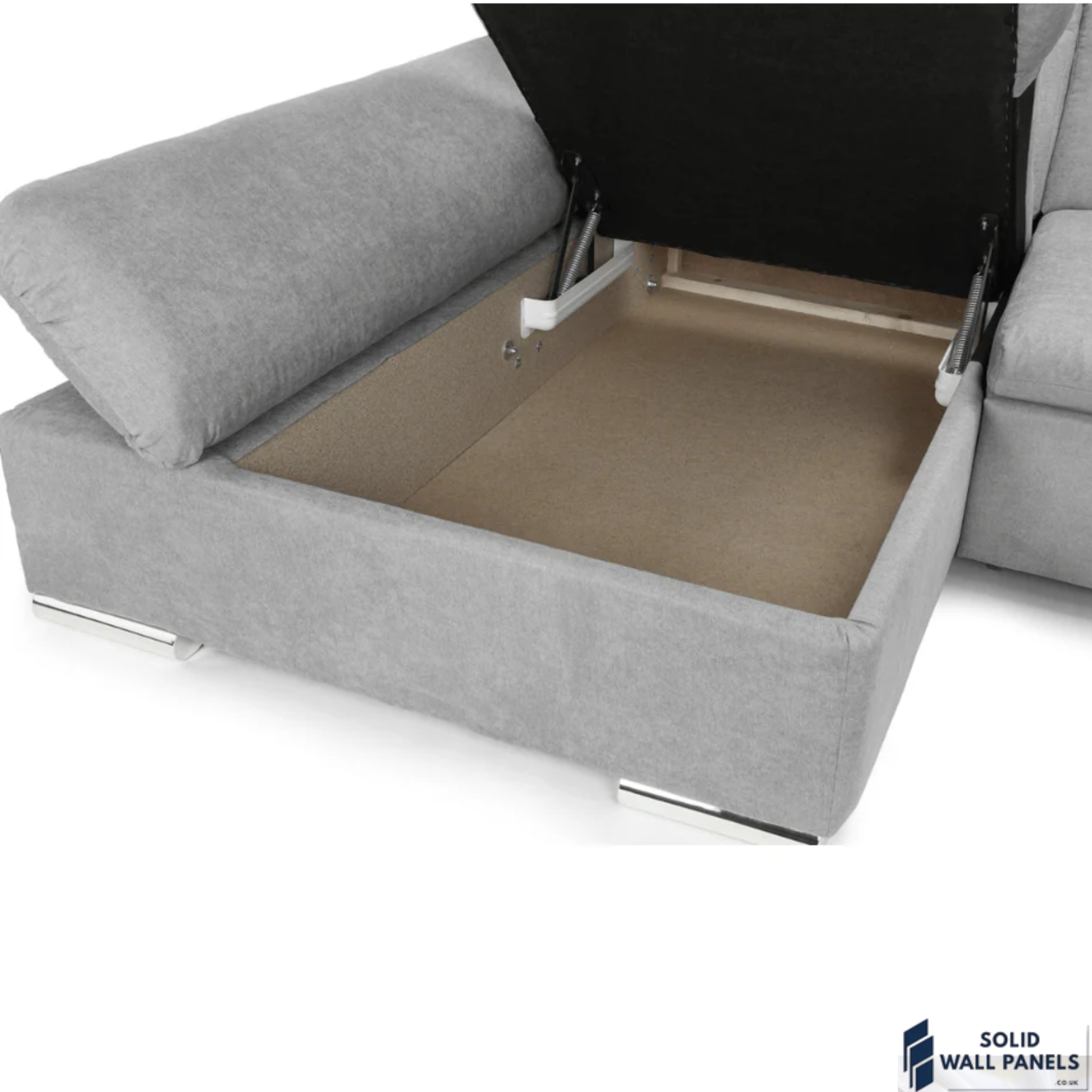 Bergen U Shape Sofa Bed with Storage – Large 6 Seater Corner Sofa Bed UK