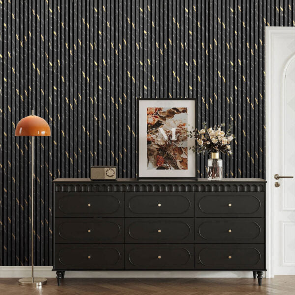Beige Gold Marble Acoustic Wall Panel – 2400x600mm | Premium Soundproof