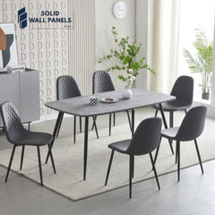 Boston Dining Table with 6 Chairs | Modern Dining Set
